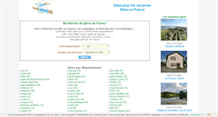 Desktop Screenshot of gites-pour-les-vacances.com